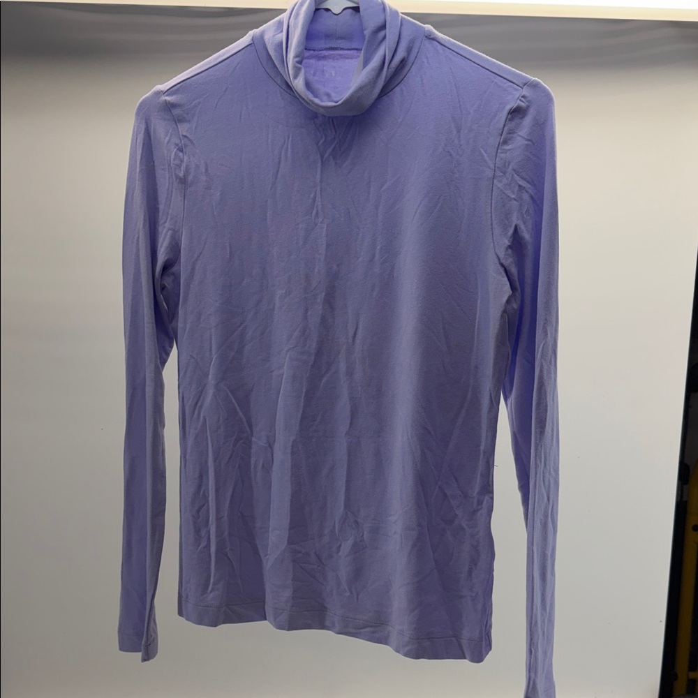 Banana Republic Lavender Long Sleeve Turtleneck